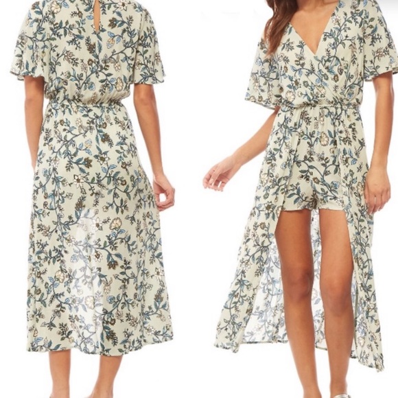 Speechless Pants - Speechless Walkthrough Short Sleeve Shorts Jumpsuit